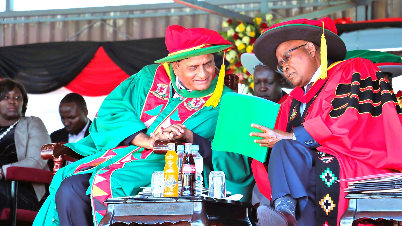 Pomp and Colour as Egerton University Vice Chancellor Prof. Isaac Kibwage Constitutes 46th Graduation Congregation. 