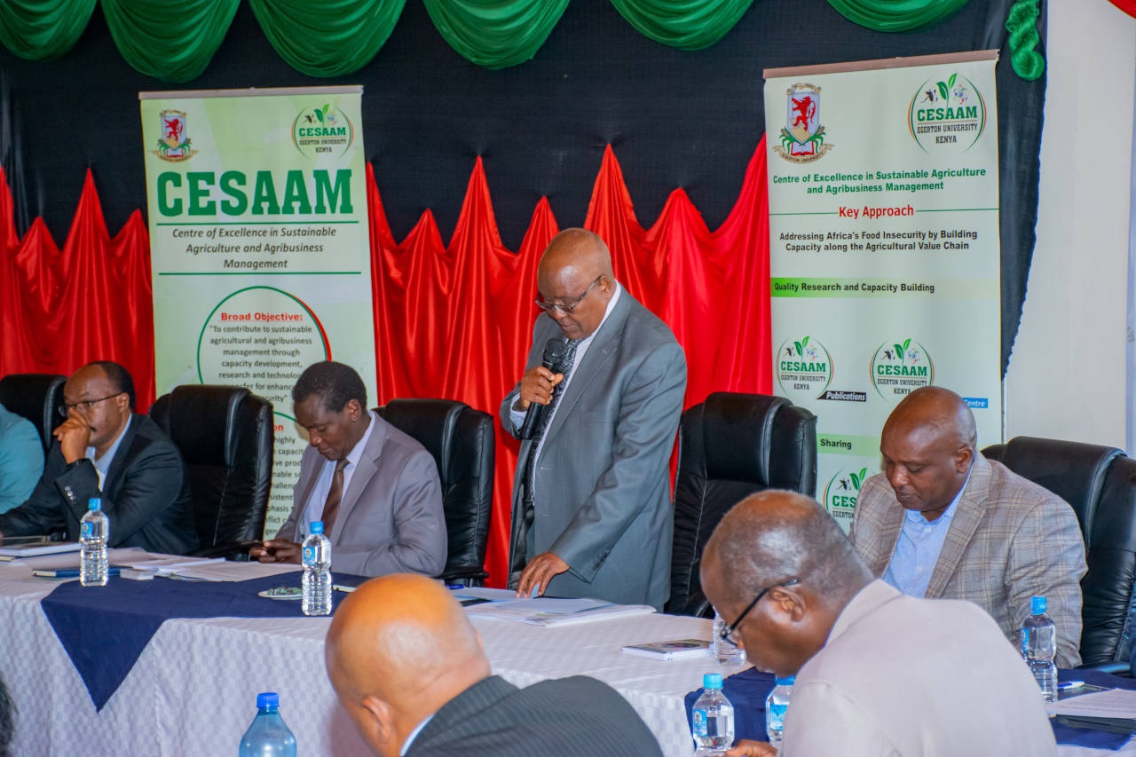 PS For Higher Education Dr. Beatrice Inyangala Chairs The ACEII National Steering Committee At Arc Hotel, Egerton University. 