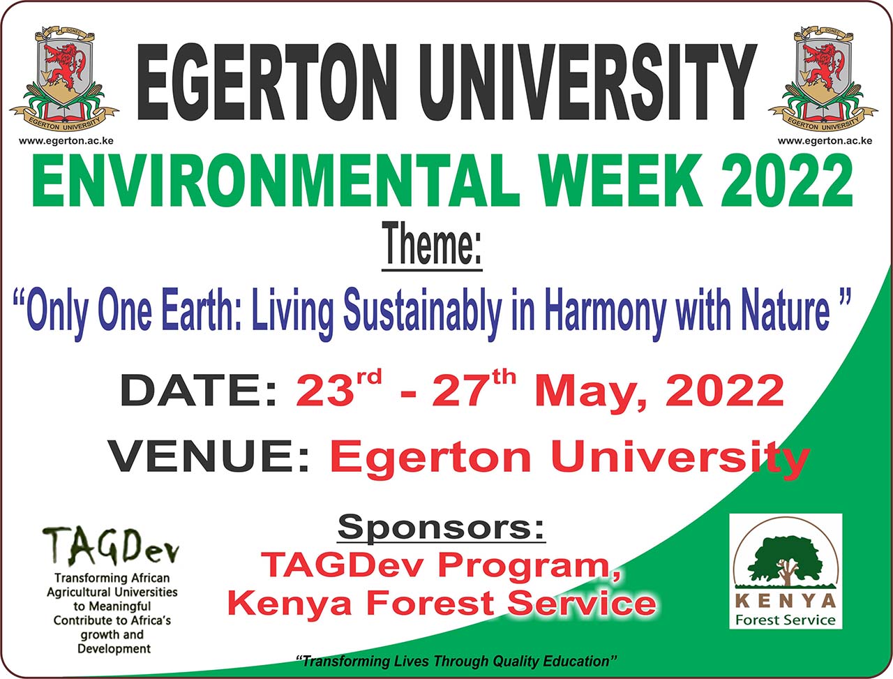 ENVIRONMENTAL WEEK, 2022