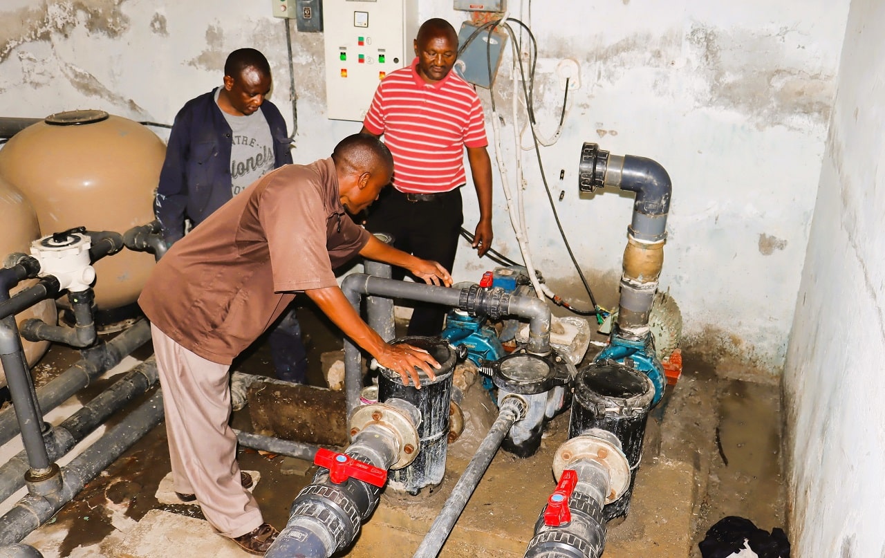 Egerton Alumni Association Renovates the University Swimming Pool